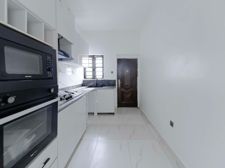 Fully fitted kitchen in 2-Bedroom Apartment in Igbo-Efon