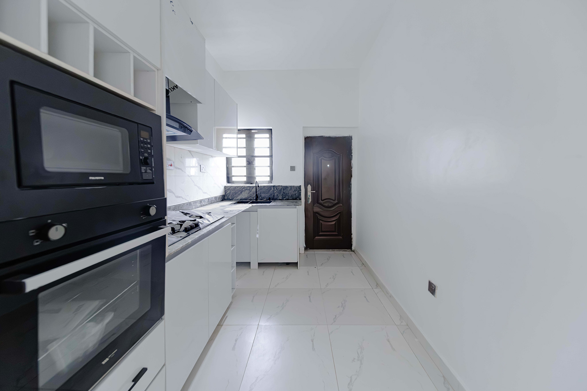 Fully fitted kitchen in 2-Bedroom Apartment in Igbo-Efon